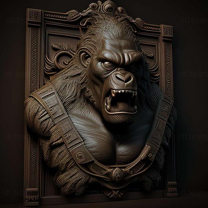 3D модель Peter Jacksons King Kong The Official Game Of The Movie (STL)